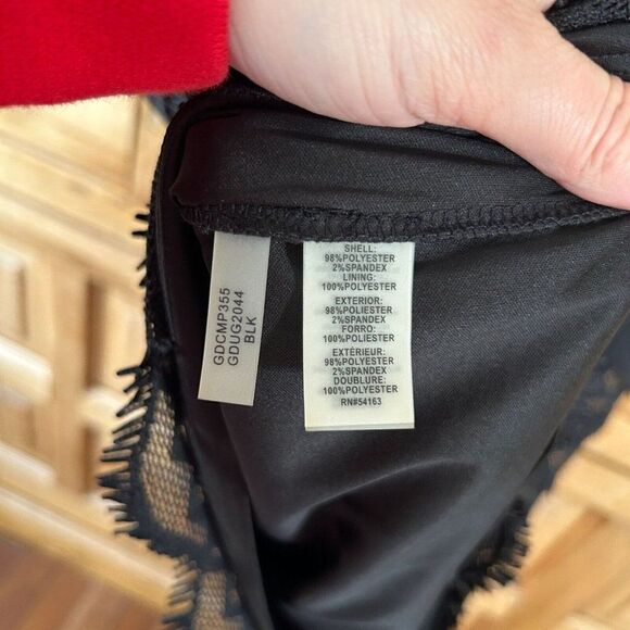 NWT Guess Los Angeles‎ 10 Black Sleeveless Shift Dress - Picture 10 of 10